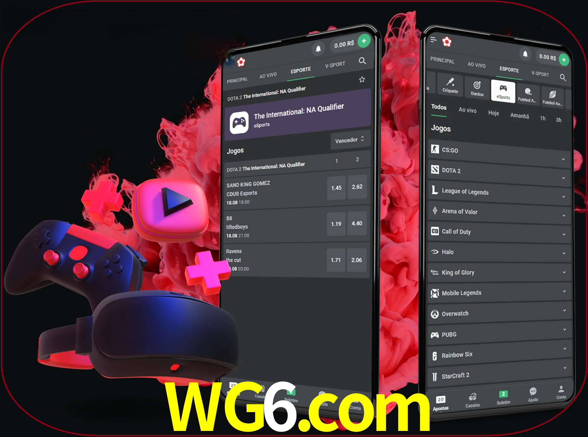 Para ter a aplicação móvel wg6 no seu smartphone, basta descarregar o ficheiro apk e seguir as instruções.