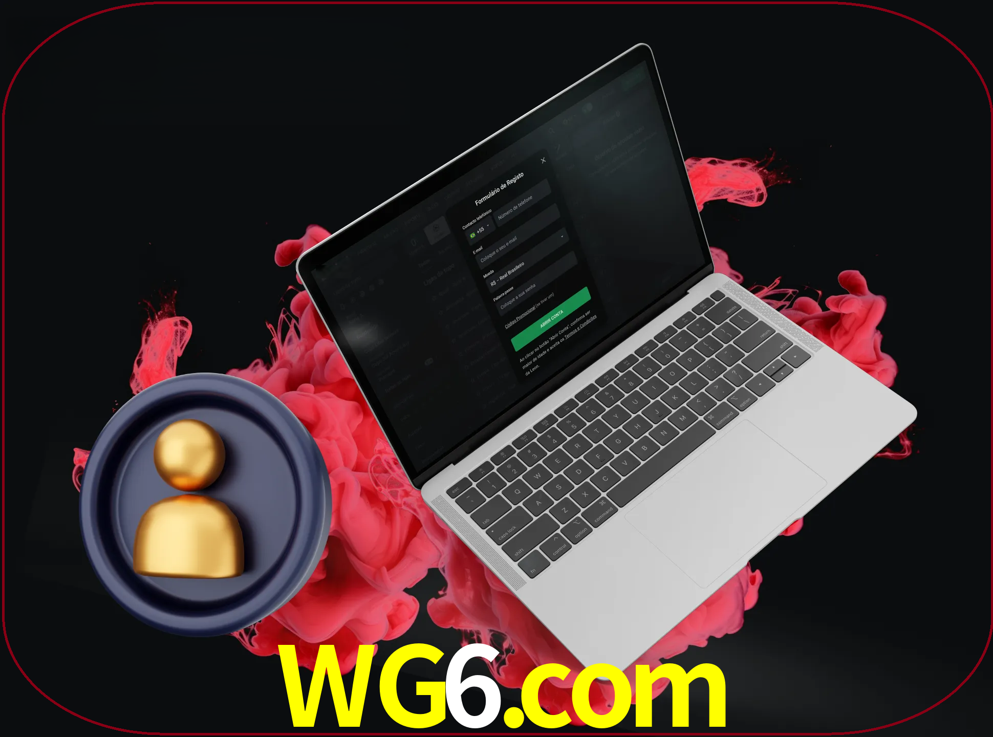 No cabeçalho do site wg6, clique no botão que o levará a um formulário especial onde terá de introduzir as suas informações actuais.