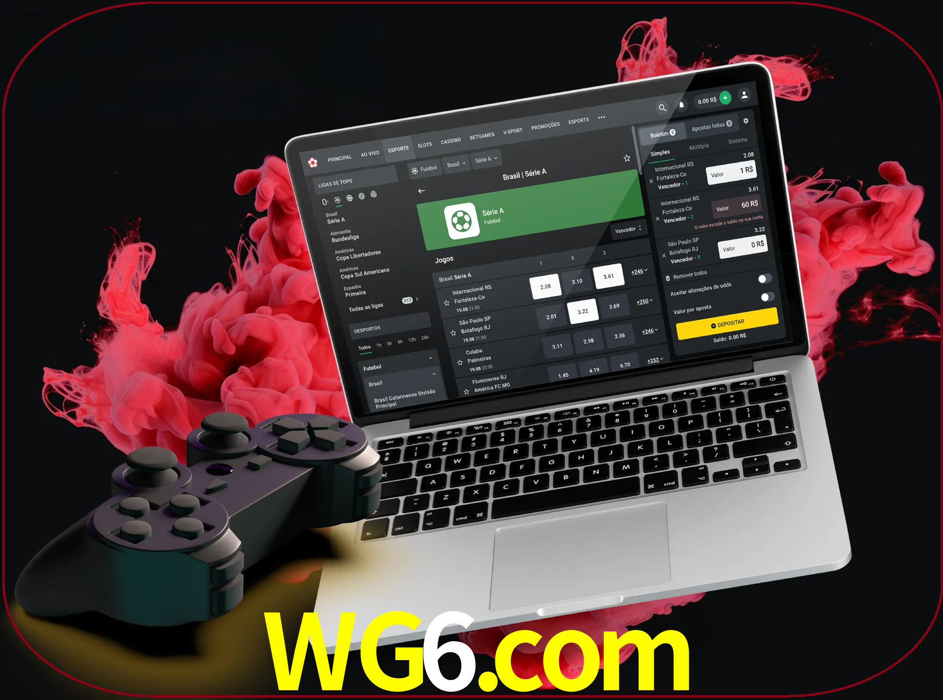 Visite a secção especial de jogos de vídeo em wg6 para descobrir em que jogos pode apostar e ganhar muito dinheiro.